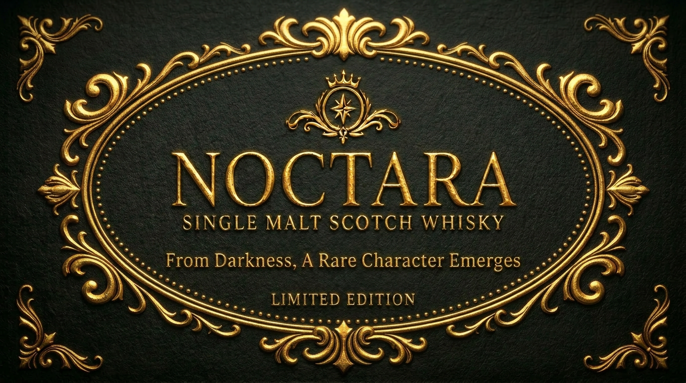 Noctara Front — Geometric Frame